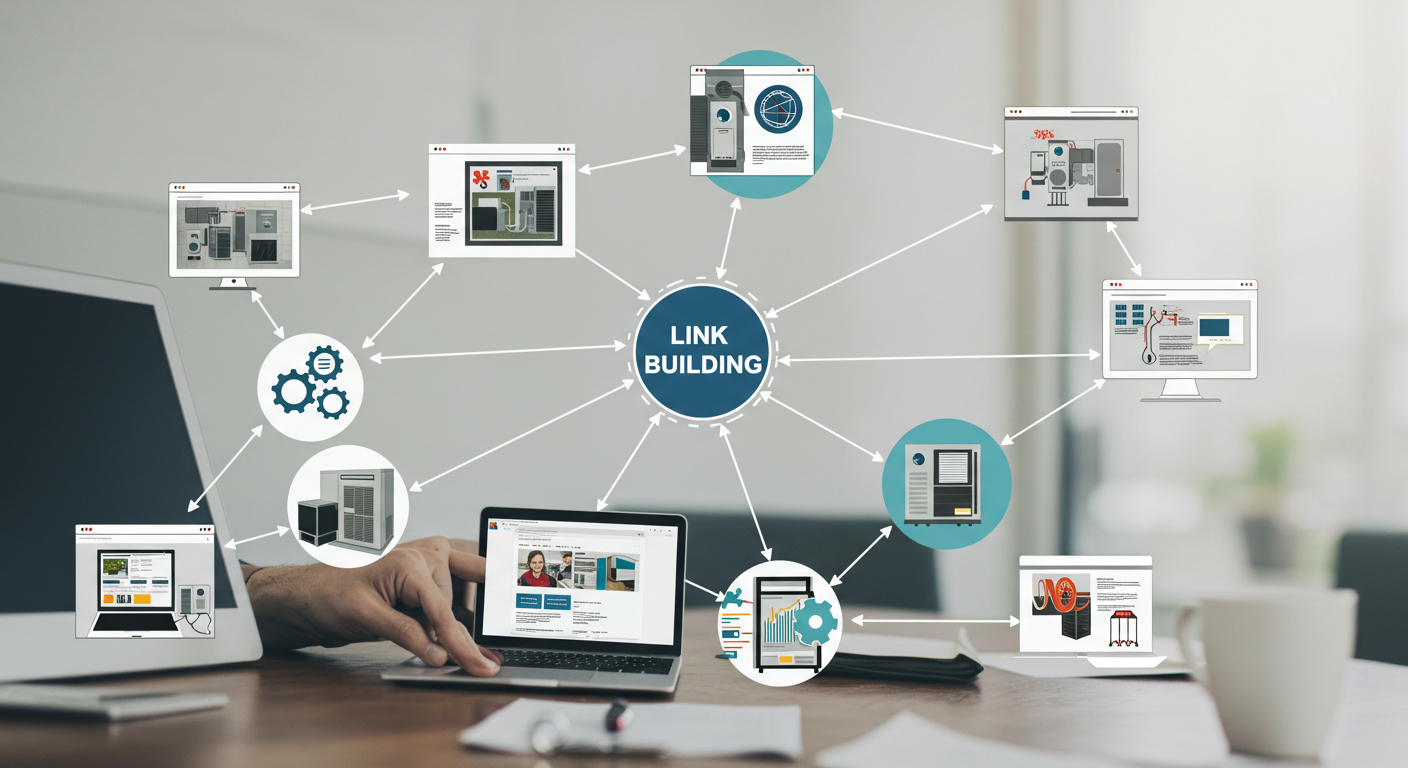 Link Building Illustration